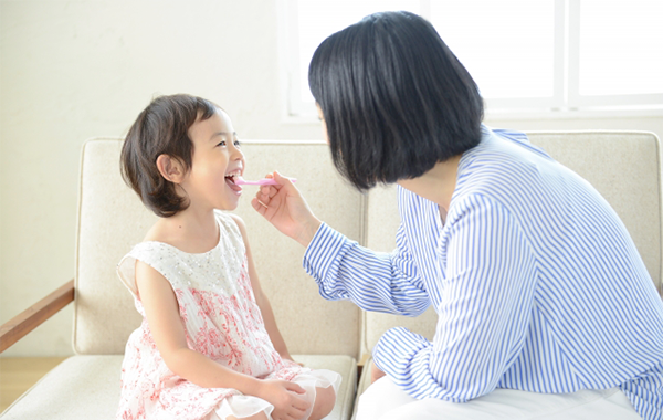 歯ブラシは子どものときに習慣づけを